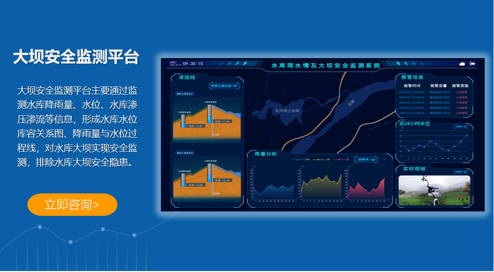 大壩安全監測平臺