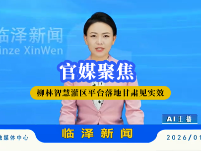 官媒點贊丨柳林智慧灌區(qū)平臺落地甘肅見實效